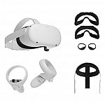 (Back) Oculus Quest 2 All-In-One VR Headset 256 GB w/ Elite Strap & Fit Pack Bundle $430 (Pre-order)