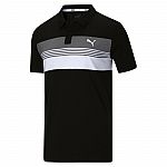 PUMA Men's Essential Sport Stripe Jersey Polo Shirt $13 + Free Shipping