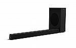 Philips Virtual Surround Soundbar Speaker with  Wireless Subwoofer $99