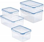 10-Pc Lock & Lock Easy Essentials Food Storage Container Set $11.24 and more