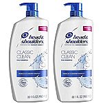Head and Shoulders Shampoo 32.1 fl oz, Twin Pack $13.32