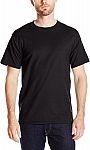 Hanes Men's Short Sleeve Beefy-t, BLACK $3.99