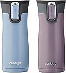2-Count Contigo Autoseal West Loop 2.0 - Vacuum Insulated Stainless Steel Thermal Coffee Travel Mug $20.78 (Org $45) & More
