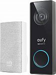 eufy Security Wired 2K Video Doorbell 24/7 recording $199.99