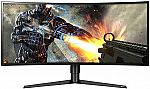 LG 34GK950F-B 34" 21:9 Ultragear WQHD Nano IPS Curved Gaming Monitor with Radeon FreeSync 2 $797 and more