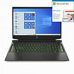 HP Pavilion 16 Gaming Laptop (i7-10750H 8GB 256GB SSD GTX1650Ti + MS 365 1yr) $859.99