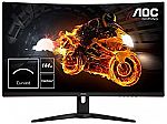 AOC C32G1 32" Curved Frameless 144Hz Gaming Monitor $222
