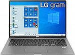LG Gram 17" Ultra-Lightweight Laptop (i7-1065G7, IPS WQXGA 2560 x 1600 Display, 16GB, 512GB SSD) $1099.99 (starts October 28th)