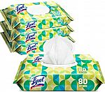Lysol Handi-Pack Disinfecting Wipes, 320ct (4X80ct) $14.99