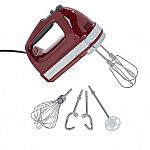 KitchenAid 9-Speed Hand Mixer $40 + $5 Shipping