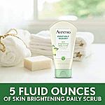 Aveeno Positively Radiant Skin Brightening Exfoliating Daily Facial Scrub 5oz $2.14