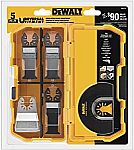 DEWALT Oscillating Tool Blades Kit, 5-Piece $25