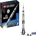 LEGO Ideas NASA Apollo Saturn V Building Kit $84 and more