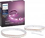 Philips Hue Lightstrip Plus 2m base kit + 1m extension bundle $59.99