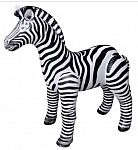 Jet Creations Zebra Inflatable Plush Stuffed Animal $5.96