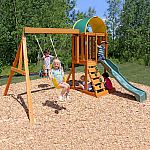 KidKraft Ainsley Wooden Swing Set Playset $224