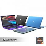 Gateway 14.1" FHD Ultra Slim Laptop (Ryzen 3 3200U 4GB 128GB) $319