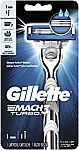 Gillette Mach3 Turbo Men's Razor, Handle & 1 Blade Refill $5.49
