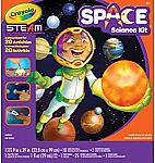 18-Piece Crayola Science Kit (Space, Liquid or Gross) $14