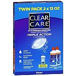 Clear CareTriple Action Cleaning & Disinfecting Solution $8.99 & More+ Free Shipping