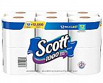 12-Count Scott 1000 Toliet Paper Rolls $7 + Free Shipping