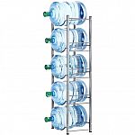 5-Tier Heavy Duty Storage Rack (For 5 Gallon Water Bottles) $38.50 + Free Shipping