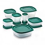 Rubbermaid 30pc Food Storage Container Set with Easy Find Lids Forest Green  and more