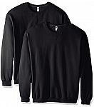 Fruit of the Loom Men's Crew Sweatshirt (2 Pack), Size Large $4