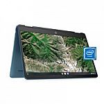 HP 14" 2-in-1 HD Touch Chromebook Laptop (N4020 4gb 64gb 14a-na0090wm) $179