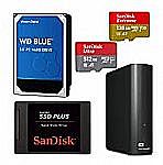 Amazon - Western Digital 6TB WD Blue PC Hard Drive $98 & More