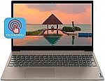 Lenovo IdeaPad 3 15" Touch Screen Laptop (i3-1005G1 8GB 256GB) $330