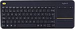 Logitech K400 Plus Wireless Touch TV Keyboard $19.99 + Free Shipping