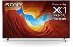 Sony X900H 85" TV: 4K Ultra HD Smart LED TV $1,998