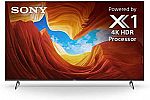 Sony 65" X900H LED 4K UHD Smart Android TV $999