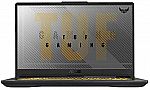 ASUS TUF A17 17.3" 120Hz IPS Gaming Laptop (Ryzen 7 4800H, 16GB, 512GB SSD + 1TB GTX 1650) $849.99