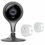 (11/25 10PM ET) Google Nest: Indoor Security Camera + 2-Pack WiFi Plugs $99 & More