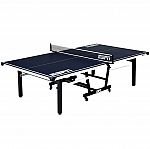ESPN Official Size 18mm 2 Piece Table Tennis Table with Table Cover $299