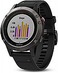 Garmin Fenix 5X Sapphire GPS Smartwatch $300 & More