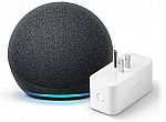 Echo Dot (4th Gen) + Amazon Smart Plug $35