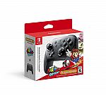 Nintendo Switch Pro Controller + Super Mario Odyssey Download Code $69