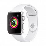 Apple Watch Series 3 GPS 38mm Sport Band Aluminum Case $119, 42mm $149