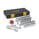 GEARWRENCH 51-PC 1/4-in Drive 6PT 120XP STD and DP Tool Set $45.48