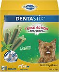 51-Treat Pedigree DENTASTIX Fresh Dog Treats $2.51 (YMMV)