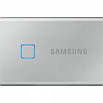 Samsung 2TB T7 Touch Portable SSD (Silver) $260
