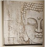 Home Depot Wall Art Sale: Peaceful 3D Buddha Canvas Print $29 & More