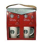 Starbucks Cocoa For Two Tote Box Peppermint $9.99 (50% off) and more