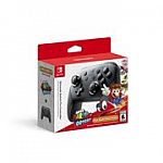 Nintendo Switch Pro Controller with Super Mario Odyssey Full Game Download Code $69