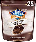 Amazon Lightning Deal: 25-Oz Blue Diamond Almonds (Dark Chocolate) $5.85