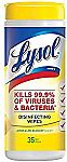 Lysol Disinfecting Wipes 35-Count $3.59