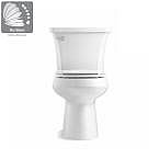 KOHLER 2-piece Single Flush Toilet with Slow-Close Seat Included from $149